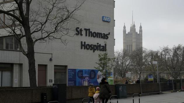 British hospitals are cancelling non-urgent procedures and scrambling to find space for Covid-19 patients as coronavirus cases continue to surge (AP) British hospitals are cancelling non-urgent procedures and scrambling to find space for Covid-19 patients as coronavirus cases continue to surge (AP)
