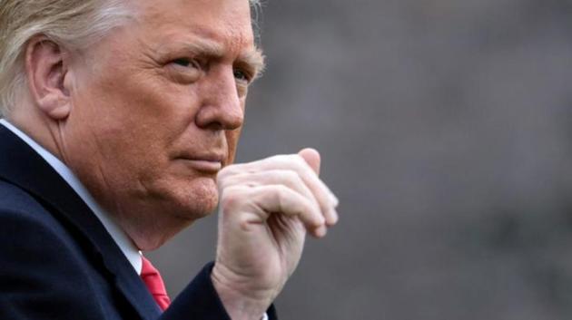 U.S. President Donald Trump at the South Lawn of the White House in Washington, DC.(REUTERS/FILE)