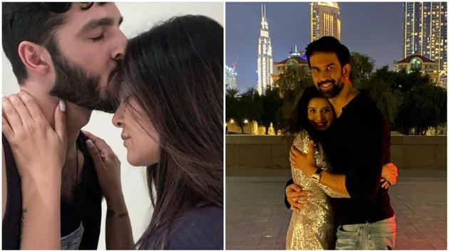 Sushmita Sen-Rohman Shawl and Charu Asopa-Rajeev Sen were partying together in Dubai. Sushmita Sen-Rohman Shawl and Charu Asopa-Rajeev Sen were partying together in Dubai.