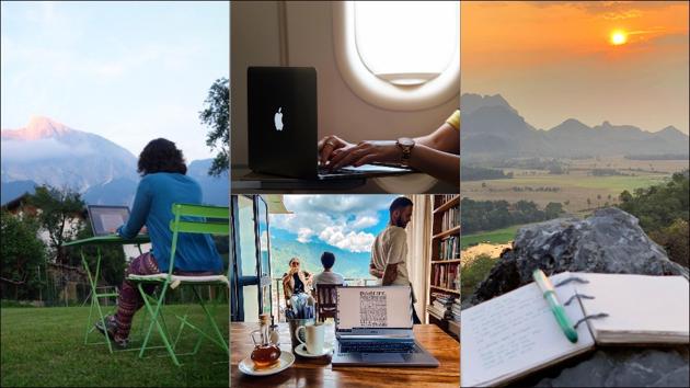 5 ‘workation’ destinations that became the new travel trend amid Covid-19(Instagram/shivya/abhiandnow)