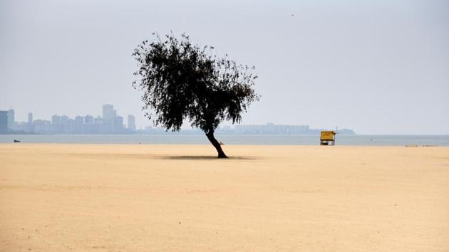 Less than a week after the “Janata Curfew,” India entered its first phase of complete lockdown, intended as a 21-day panacea that saw extensions as the virus tightened its hold on the country. Seen here, Mumbai's otherwise packed Girgaum Chowpatty. (Satish Bate / HT Photo) Less than a week after the “Janata Curfew,” India entered its first phase of complete lockdown, intended as a 21-day panacea that saw extensions as the virus tightened its hold on the country. Seen here, Mumbai's otherwise packed Girgaum Chowpatty. (Satish Bate / HT Photo)