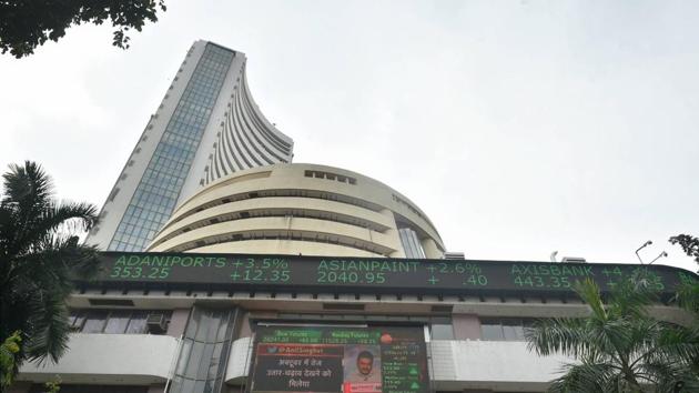 The BSE gauge Sensex was trading 228.73 points or 0.48 per cent higher at a fresh record of 47,582.48 in early deals. (PTI) The BSE gauge Sensex was trading 228.73 points or 0.48 per cent higher at a fresh record of 47,582.48 in early deals. (PTI)