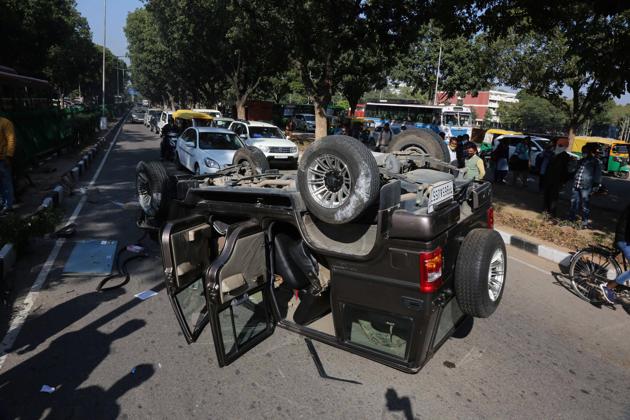As per the data, there were 48 fatal road accidents this year and 51 deaths, less than half as compared to 2019, which recorded 104 deaths in 100 fatal accidents. (File photo) As per the data, there were 48 fatal road accidents this year and 51 deaths, less than half as compared to 2019, which recorded 104 deaths in 100 fatal accidents. (File photo)