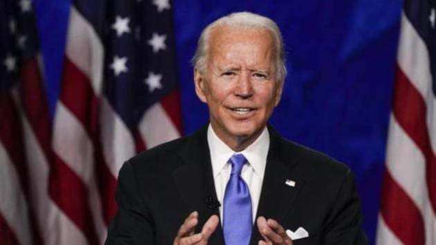 President-elect Joe Biden warned that his team needs “full visibility” into the budget process at the Defense Department “in order to avoid any window of confusion or catch-up that our adversaries may try to exploit.” (Bloomberg) President-elect Joe Biden warned that his team needs “full visibility” into the budget process at the Defense Department “in order to avoid any window of confusion or catch-up that our adversaries may try to exploit.” (Bloomberg)