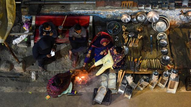 A cascading impact on global weather in winter months attributed to a La Nina weather phenomenon has resulted in colder than usual weather, early on across northwest India. A scene from Delhi's INA market on a cold night in late November. (Amal KS / HT Photo) A cascading impact on global weather in winter months attributed to a La Nina weather phenomenon has resulted in colder than usual weather, early on across northwest India. A scene from Delhi's INA market on a cold night in late November. (Amal KS / HT Photo)