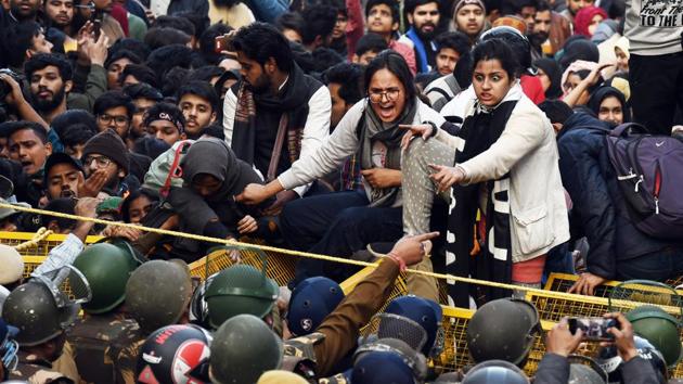 Demonstrations at Delhi’s Shaheen Bagh and Jamia Millia Islamia University were carried over from December 2019 and were at the forefront for months before Covid-19. The 101 days long demonstrations lasted until March 24, when the lockdown against the novel coronavirus came into effect. (Biplov Bhuyan / HT Photo) Demonstrations at Delhi’s Shaheen Bagh and Jamia Millia Islamia University were carried over from December 2019 and were at the forefront for months before Covid-19. The 101 days long demonstrations lasted until March 24, when the lockdown against the novel coronavirus came into effect. (Biplov Bhuyan / HT Photo)