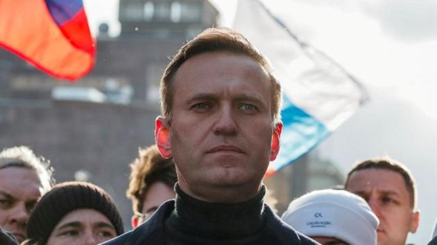 FILE PHOTO: Russian opposition politician Alexei Navalny takes part in a rally in Moscow, Russia, February 29, 2020. REUTERS/Shamil Zhumatov FILE PHOTO: Russian opposition politician Alexei Navalny takes part in a rally in Moscow, Russia, February 29, 2020. REUTERS/Shamil Zhumatov
