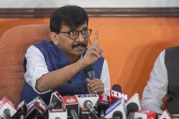 Shiv Sena leader Sanjay Raut.(HT file photo) Shiv Sena leader Sanjay Raut.(HT file photo)