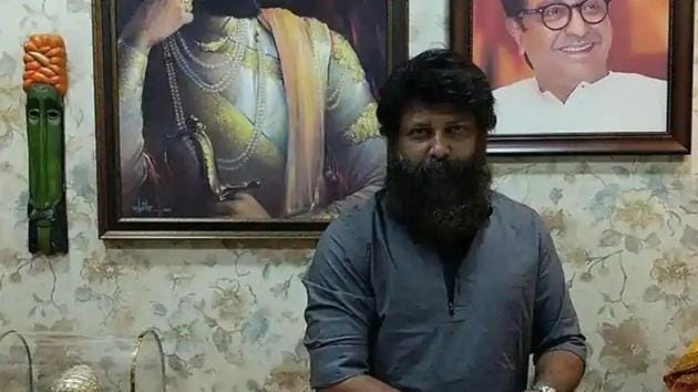 Nitin Nandgaonkar most recently threatened the owner of Karachi Sweets in Bandra, demanding that he change the name of his shop.(Nitin Nandgaonkar /Facebook) Nitin Nandgaonkar most recently threatened the owner of Karachi Sweets in Bandra, demanding that he change the name of his shop.(Nitin Nandgaonkar /Facebook)