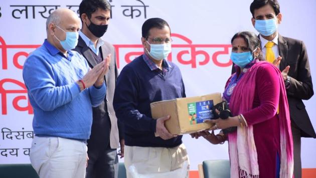 The dry ration will be provided every month from January 2021. (HT photo) The dry ration will be provided every month from January 2021. (HT photo)