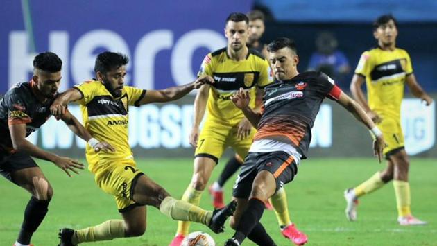FC Goa beat Hyderabad FC 2-1(ISL/Twitter) FC Goa beat Hyderabad FC 2-1(ISL/Twitter)
