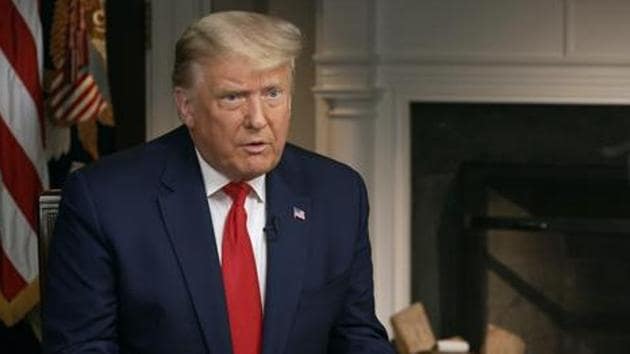 President Donald Trump has been trying to deflect the blame on the states for failing to achieve the vaccination target. (AP) President Donald Trump has been trying to deflect the blame on the states for failing to achieve the vaccination target. (AP)