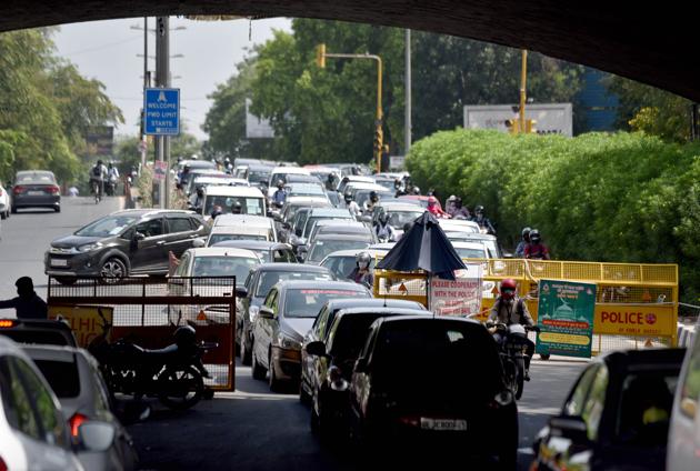 No vehicular traffic will be allowed in the inner, middle and the outer circle of Connaught Place without valid passes, the advisory added. (ANI | Representational image) No vehicular traffic will be allowed in the inner, middle and the outer circle of Connaught Place without valid passes, the advisory added. (ANI | Representational image)