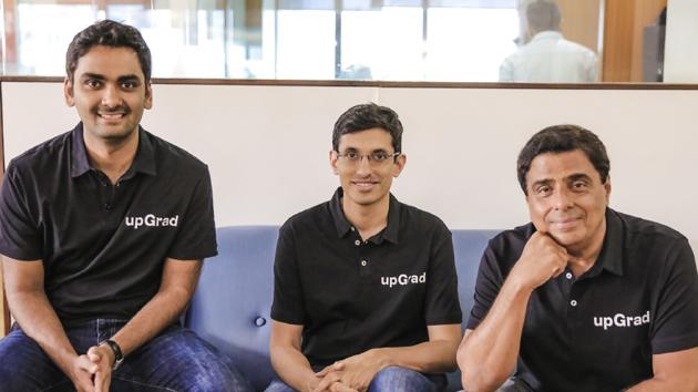 Phalgun Kompalli , Mayank Kumar & Ronnie Screwvala , Founders, upGrad(upGrad) Phalgun Kompalli , Mayank Kumar & Ronnie Screwvala , Founders, upGrad(upGrad)