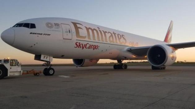 Emirates SkyCargo, the freight division of Emirates airline said that it had to undertake extensive preparations for this charter flight to ensure the safe and secure transport of the satellite. Emirates SkyCargo, the freight division of Emirates airline said that it had to undertake extensive preparations for this charter flight to ensure the safe and secure transport of the satellite.