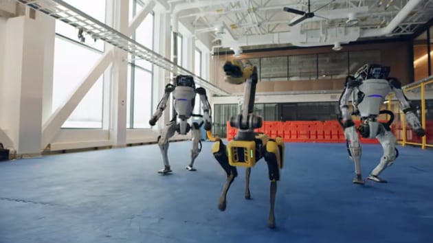 See Boston Dynamics robots show off seriously impressive dance