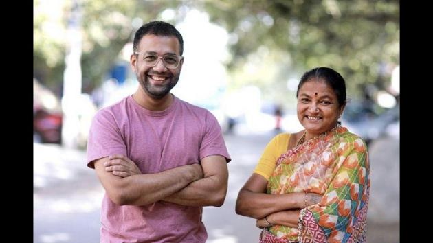 The image shows Saroj Didi and Ankit Vengulerkar.(Instagram/@officialhumansofbombay)