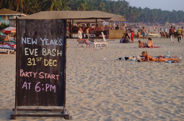 A large number of tourists were seen in Goa ahead of the new year celebrations.(Rediff) A large number of tourists were seen in Goa ahead of the new year celebrations.(Rediff)