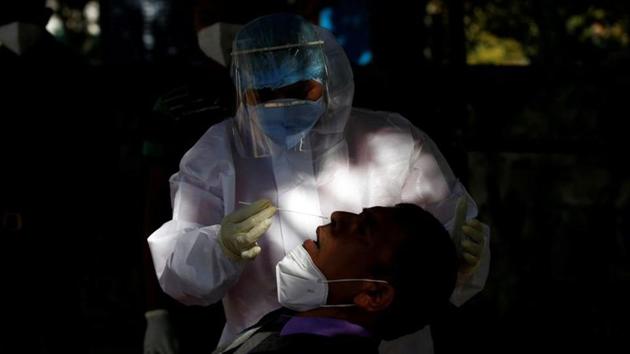 The health ministry on Wednesday said that the daily recoveries in India continued to outnumber the fresh infections adding that over 78 per cent of the new recovered cases were seen in 10 states and Union Territories (UTs). (Reuters file photo) The health ministry on Wednesday said that the daily recoveries in India continued to outnumber the fresh infections adding that over 78 per cent of the new recovered cases were seen in 10 states and Union Territories (UTs). (Reuters file photo)