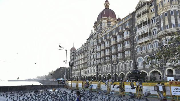 Taj Mahal Palace Hotel in Mumbai.(Hindustan Times)