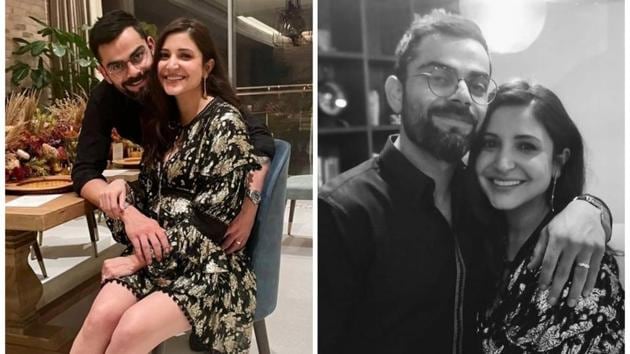 Virat Kohli and Anushka Sharma rang in the New Year with an intimate dinner. Virat Kohli and Anushka Sharma rang in the New Year with an intimate dinner.