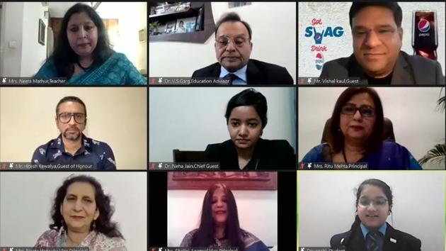 The event witnessed a melange of ideas resonating through various artistic and aesthetic skills of the participants