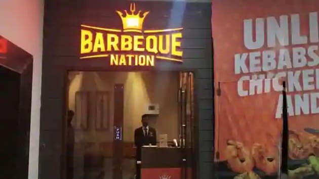 BNHL owns and operates 138 Barbeque Nation brand of casual dining restaurants that offer over-the-table barbeque live grills for diners in 73 cities across India, besides seven restaurants overseas.(Photo via Twitter)