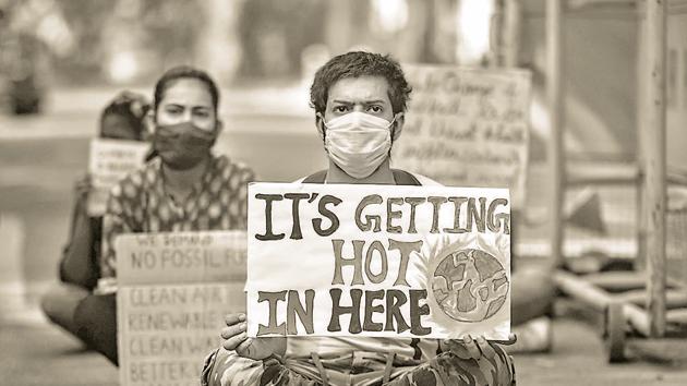 If current indications are anything to go by we are witnessing the revival, even intensification of the ecologically-damaging production and consumption patterns which have landed us in this predicament. Carbon emissions are rising once again as economies begin to revive. Environmental safeguards are being relaxed on the plea that industries badly hit by the pandemic cannot bear the burden of such regulation at least for some time.(Amal KS/HT PHOTO) If current indications are anything to go by we are witnessing the revival, even intensification of the ecologically-damaging production and consumption patterns which have landed us in this predicament. Carbon emissions are rising once again as economies begin to revive. Environmental safeguards are being relaxed on the plea that industries badly hit by the pandemic cannot bear the burden of such regulation at least for some time.(Amal KS/HT PHOTO)