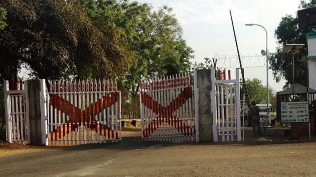 An Indian worker stands near to a gate at the Kakrapar Atomic Power Station in the state of Gujarat. (AFP) An Indian worker stands near to a gate at the Kakrapar Atomic Power Station in the state of Gujarat. (AFP)