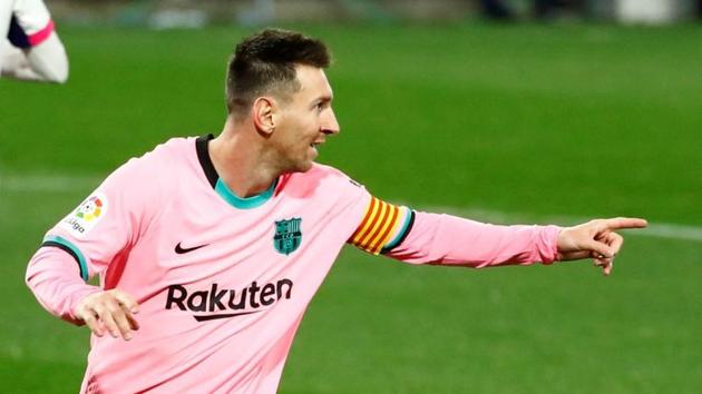 Barcelona's Lionel Messi(REUTERS)