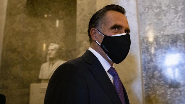 Romney, one of the most forceful Trump critics among Republicans, said it’s unrealistic to assume health-care workers caring for those sickened by the virus can take on a vaccination program as well, or to lean on major pharmacy chains to save the day. (Bloomberg Photo) Romney, one of the most forceful Trump critics among Republicans, said it’s unrealistic to assume health-care workers caring for those sickened by the virus can take on a vaccination program as well, or to lean on major pharmacy chains to save the day. (Bloomberg Photo)