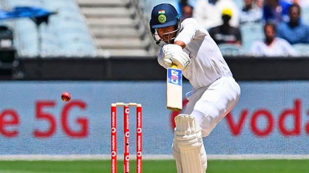 Mayank Agarwal nicks to the keeper.(Getty Images)