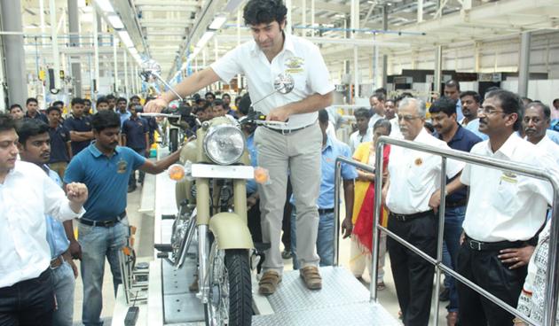 royal enfield which country company