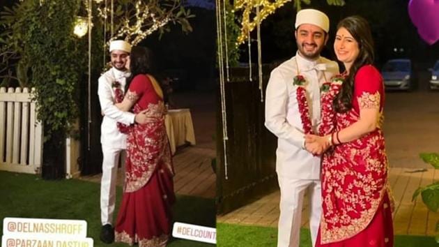 Parzaan Dastur and Delna Shroff are now married. Parzaan Dastur and Delna Shroff are now married.