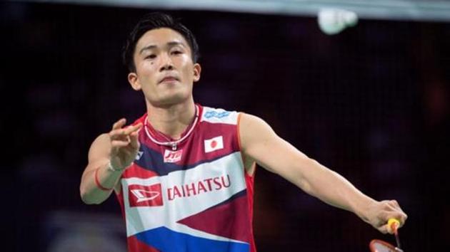 Kento Momota of Japan in action.(Reuters) Kento Momota of Japan in action.(Reuters)
