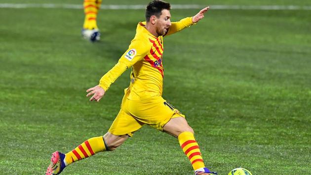 Barcelona's Argentinian forward Lionel Messi.(AFP)