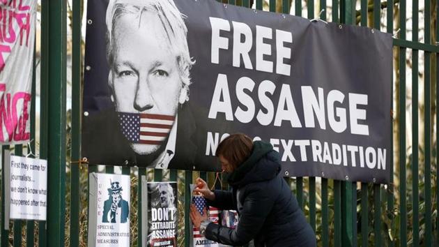 District Judge Vanessa Baraitser said Monday Julian Assange was likely to commit suicide if sent to the US. (REUTERS) District Judge Vanessa Baraitser said Monday Julian Assange was likely to commit suicide if sent to the US. (REUTERS)
