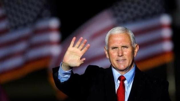 Pence, 61, has long been expected to mount his own campaign for president in 2024, a bid that would depend heavily on support from the president’s base. The possibility that Trump himself might run again has complicated that decision for Pence and other potential candidates.(REUTERS) Pence, 61, has long been expected to mount his own campaign for president in 2024, a bid that would depend heavily on support from the president’s base. The possibility that Trump himself might run again has complicated that decision for Pence and other potential candidates.(REUTERS)