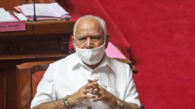 File photo: Karnataka chief minister BS Yediyurappa. (PTI) File photo: Karnataka chief minister BS Yediyurappa. (PTI)