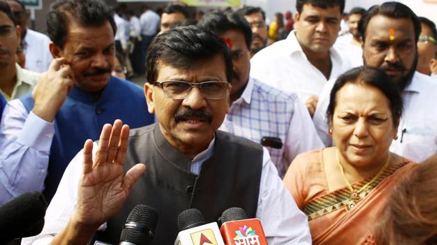 Shiv Sena leader Sanjay Raut. (Sunny Shende/ HT) Shiv Sena leader Sanjay Raut. (Sunny Shende/ HT)