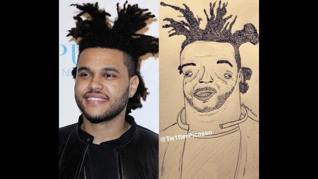 The weeknd me pencils 2020  rArt