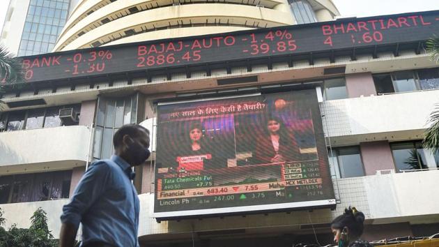 Axis Bank was the top gainer in the Sensex pack, rallying over 6 per cent, followed by HDFC, IndusInd Bank, TCS, Asian Paints, Titan, HCL Tech and ICICI Bank. (PTI) Axis Bank was the top gainer in the Sensex pack, rallying over 6 per cent, followed by HDFC, IndusInd Bank, TCS, Asian Paints, Titan, HCL Tech and ICICI Bank. (PTI)
