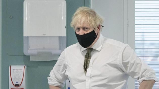 Britain's Prime Minister Boris Johnson visit to India has been called off.(AP)