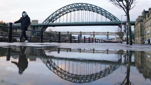 A near empty view of a Quayside in Newcastle upon Tyne on January 5. Johnson said the disruption meant it would not be possible for all exams to go ahead this summer -- the second academic year in a row in which the pandemic has played havoc with pupils’ education and future plans. (Owen Humphreys / AP) A near empty view of a Quayside in Newcastle upon Tyne on January 5. Johnson said the disruption meant it would not be possible for all exams to go ahead this summer -- the second academic year in a row in which the pandemic has played havoc with pupils’ education and future plans. (Owen Humphreys / AP)