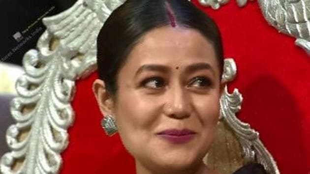 Neha Kakkar tear up at Rohanpreet Singh’s speech.