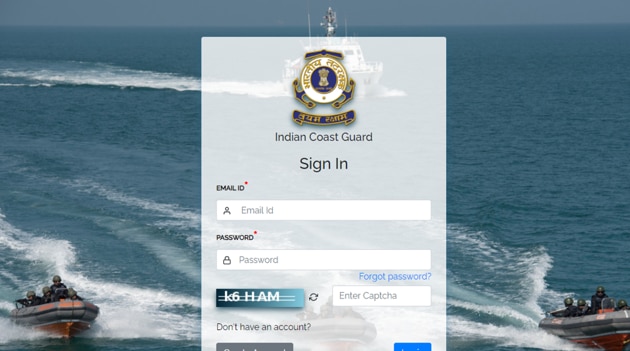 Indian Coast Guard Navik Recruitment 2021. (Screengrab) Indian Coast Guard Navik Recruitment 2021. (Screengrab)