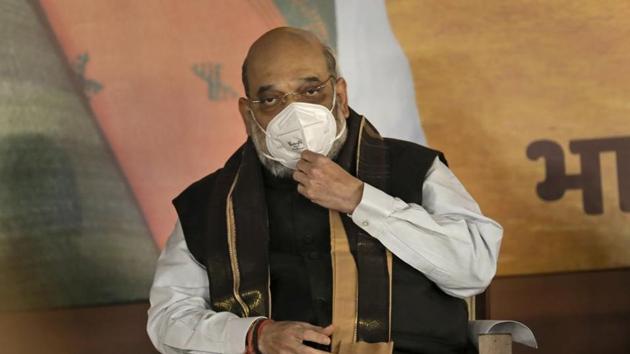 Union home minister Amit Shah. (File photo) Union home minister Amit Shah. (File photo)