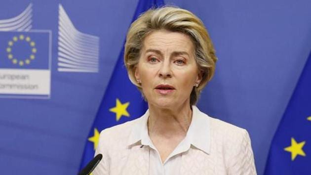 EU officials said vaccine makers were selected on the basis of progress in their trials and of their ability to produce shots for Europe quickly.(AP) EU officials said vaccine makers were selected on the basis of progress in their trials and of their ability to produce shots for Europe quickly.(AP)