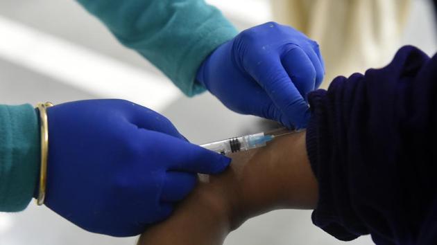 Co-WIN has been created by the Centre as a digitised platform for rolling out vaccines against the coronavirus disease (Covid-19). (Dheeraj Dhawan/HT Photo) Co-WIN has been created by the Centre as a digitised platform for rolling out vaccines against the coronavirus disease (Covid-19). (Dheeraj Dhawan/HT Photo)