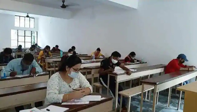 CLAT examination 2021.(ANI file)